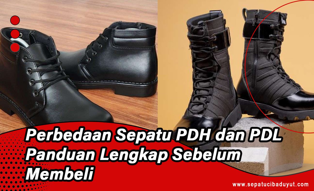 Perbedaan Sepatu PDH dan PDL