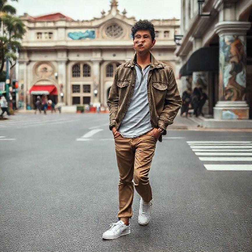 {"prompt":"Seorang pria muda bergaya kasual tapi stylish, berjalan santai di jalanan kota Bandung yang artistik. Dia mengenakan kemeja flanel sebagai outer yang terbuka dengan kaos polos di dalamnya, celana chino berwarna khaki, dan sneakers putih bersih. Latar belakang menunjukkan bangunan tua khas Braga atau Dago, dengan mural seni di dinding dan beberapa kafe estetik. Cuaca terlihat sejuk dengan pencahayaan alami yang lembut, dan suasana kota terasa santai namun berenergi. Pria tersebut menunjukkan ekspresi percaya diri dan kenyamanan.","originalPrompt":"Seorang pria muda bergaya kasual tapi stylish, berjalan santai di jalanan kota Bandung yang artistik. Dia mengenakan kemeja flanel sebagai outer yang terbuka dengan kaos polos di dalamnya, celana chino berwarna khaki, dan sneakers putih bersih. Latar belakang menunjukkan bangunan tua khas Braga atau Dago, dengan mural seni di dinding dan beberapa kafe estetik. Cuaca terlihat sejuk dengan pencahayaan alami yang lembut, dan suasana kota terasa santai namun berenergi. Pria tersebut menunjukkan ekspresi percaya diri dan kenyamanan.","width":768,"height":768,"seed":42,"model":"flux","enhance":false,"nologo":false,"negative_prompt":"undefined","nofeed":false,"safe":false,"quality":"medium","image":[],"transparent":false,"has_nsfw_concept":false,"concept":{"special_scores":{"0":0.4059999883174896,"1":-0.02199999988079071,"2":-0.08399999886751175},"special_care":[[0,0.4059999883174896]],"concept_scores":{"0":-0.03700000047683716,"1":-0.04699999839067459,"2":-0.05000000074505806,"3":-0.020999999716877937,"4":-0.041999999433755875,"5":-0.04800000041723251,"6":-0.04800000041723251,"7":-0.02500000037252903,"8":-0.041999999433755875,"9":-0.09399999678134918,"10":-0.05299999937415123,"11":-0.028999999165534973,"12":-0.04699999839067459,"13":-0.050999999046325684,"14":-0.052000001072883606,"15":-0.08799999952316284,"16":-0.06700000166893005},"bad_concepts":[]},"trackingData":{"actualModel":"flux","usage":{"completionImageTokens":1,"totalTokenCount":1}}}